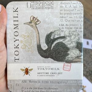 Tokyo Milk Anytime card set vol.3